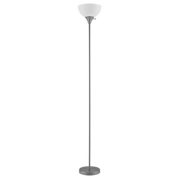 Mainstays 71" Gray Floor Lamp, Modern Design