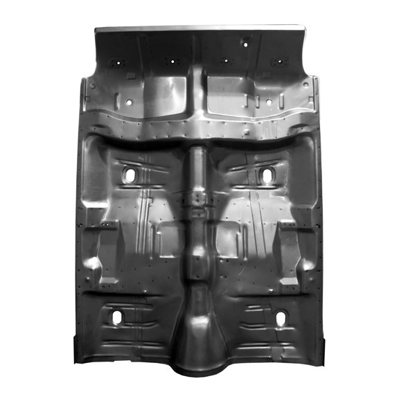 FLOOR PAN; 1-PIECE; COMPLETE FLOOR WITH BRACES AND INNER ROCKER