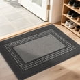 thumbnail image 1 of FLOORHUG Doormat Indoor 20"x 32", Soft and Absorbent Door Mat Non-Slip, Dirt Trapper Door Mats Entry Rug Low Profile Floor Mat Machine Washable Rugs for Entryway, Front Back Door, Gray, 1 of 7