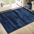 thumbnail image 1 of FLOORHUG Indoor Doormat, 32 x 48 in, Blue, Non-Slip Absorbent Dirt-Resistant Entry Mat, 1 of 9