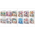 thumbnail image 1 of FLOPESN 12Pcs DIY Folding Greeting Card Diamond Art Painting Creative Design Blessing Card Set for Birthday Crafts Gift, 1 of 12