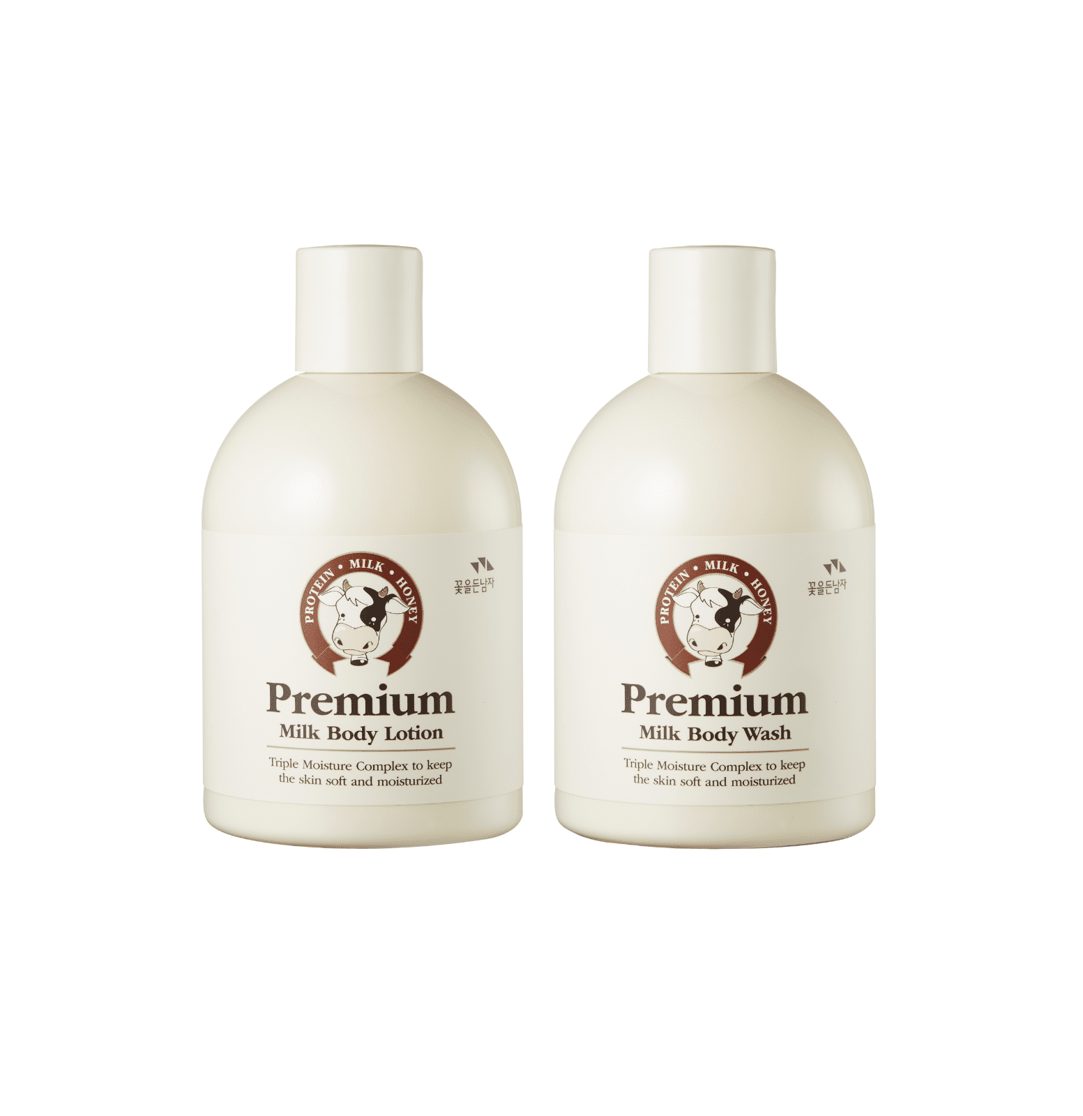 FLOR de MAN Premium MILK BODY LOTION & BODY WASH SPECIAL SET