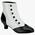 thumbnail image 1 of FLORA-1023, Button Spat Ankle Boot, 1 of 2