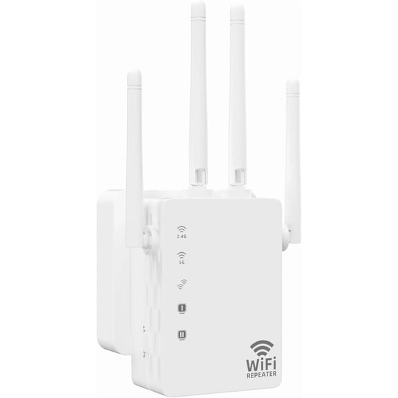 FLORA- 2024 Wifi Extender, 5G Dual Band 1200Mbps Fastest Wifi Signal Boosters For Home,