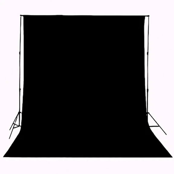 FLORA- Background Solid Black Backdrop Muslin Portrait Background Screen For Photo Back