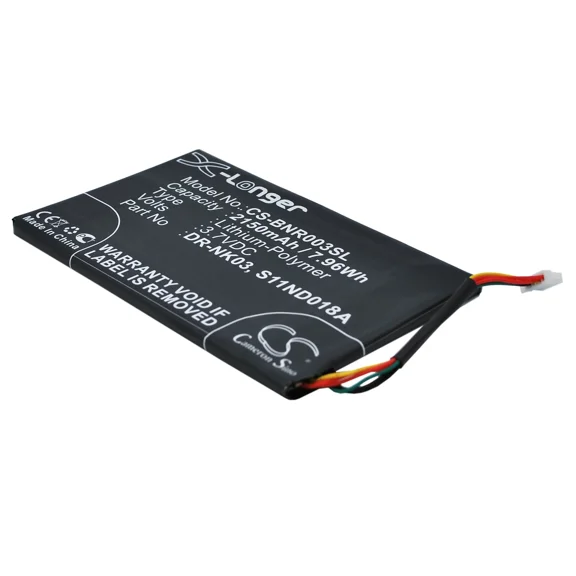 FLORA- Battery For Barnes & Noble Bnrv300, Bntv350, Nook Simple Touch, Simple Touch 6"