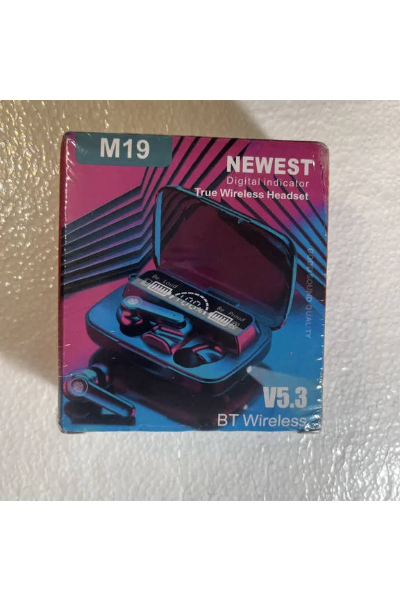 - Bt Wireless M19 Earbuds V5.1