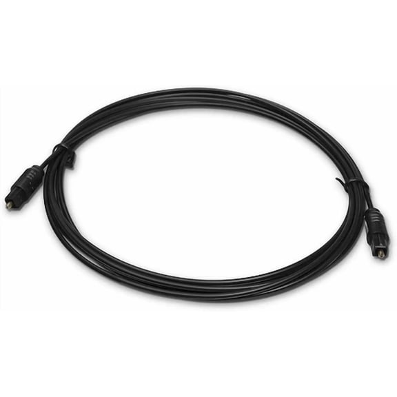 FLORA- Digital Optical Audio Cable - 20 Ft - Toslink - Optic Fiber Cord - Ultra Thin