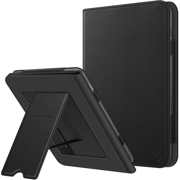 FLORA- Fintie Stand Case For 7.8" Nook Glowlight 4 Plus Tablet (2023 Release) Black