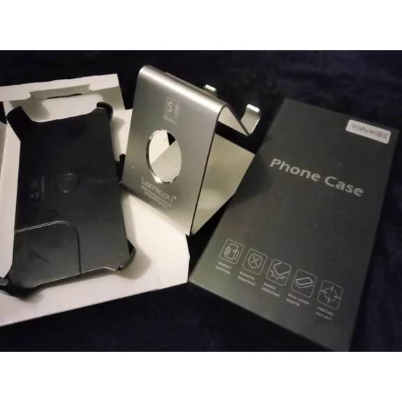FLORA- Lot Of 3 New Cell Phone Items Oneplus Nord N200 Case, Otterbox Belt Clip & Stand