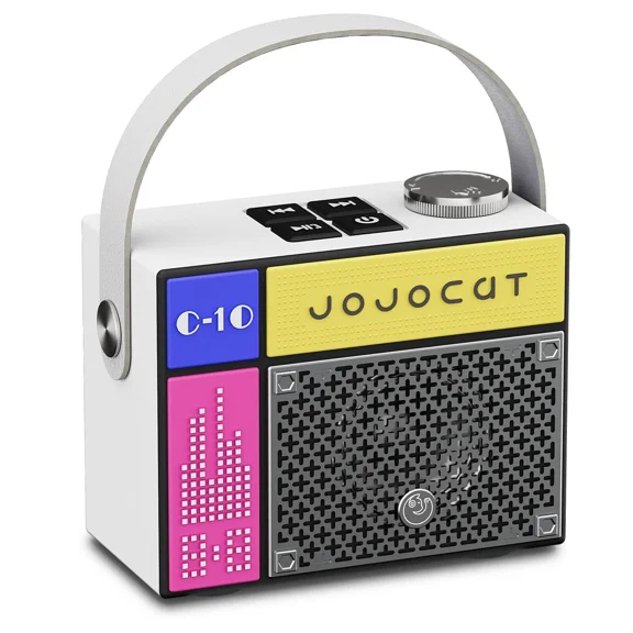 FLORA- Mini Small Bluetooth Speaker Wireless Cute Little Speaker 5W Cool Retro Speaker