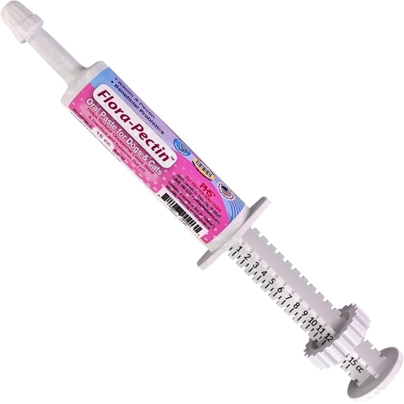 Flora-Pectin Oral Paste for Dogs & Cats, Digestive Support, Chicken Flavor, 15 CC
