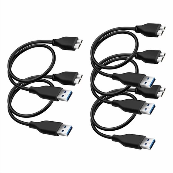 FLORA- Saitech It 45Cm Usb 3.0 Cable A To Micro B High Speed Upto 4.8 Gbps Data...