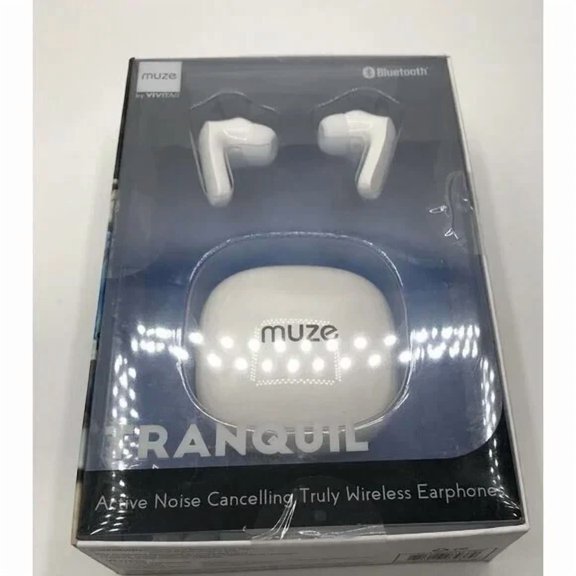 FLORA- Tranquil Muze Vivitar True Wireless Bluetooth Earbuds Noise Canceling Brand New