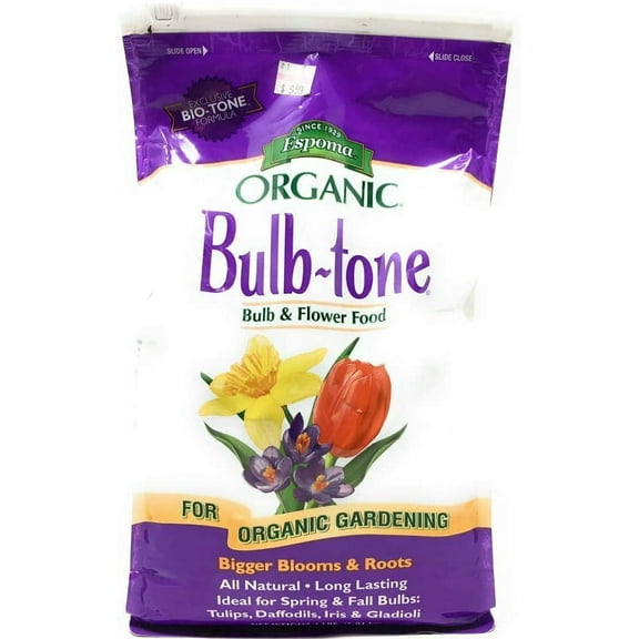 Floral Bulb Fertilizer Granules Bulb-Tone - Natural, 4 lbs, 1 EA