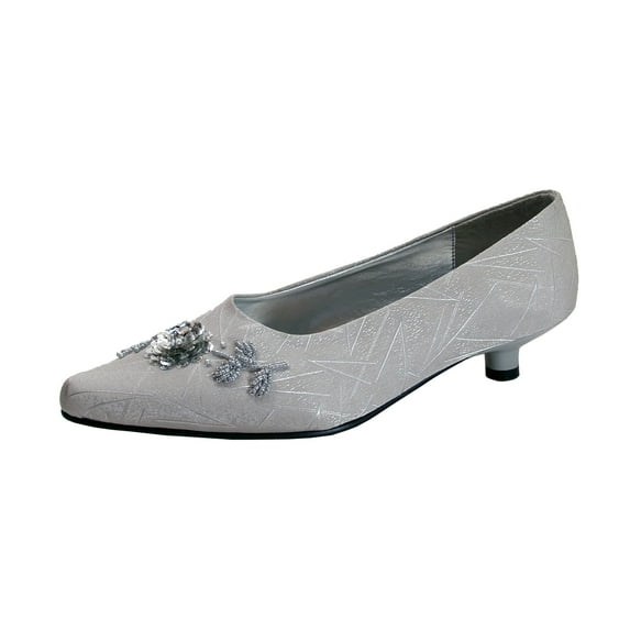 FLORAL Ayla Women's Wide Width Satin Upper Dress Pumps