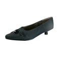 thumbnail image 1 of FLORAL Ayla Women's Wide Width Satin Upper Dress Pumps, 1 of 10