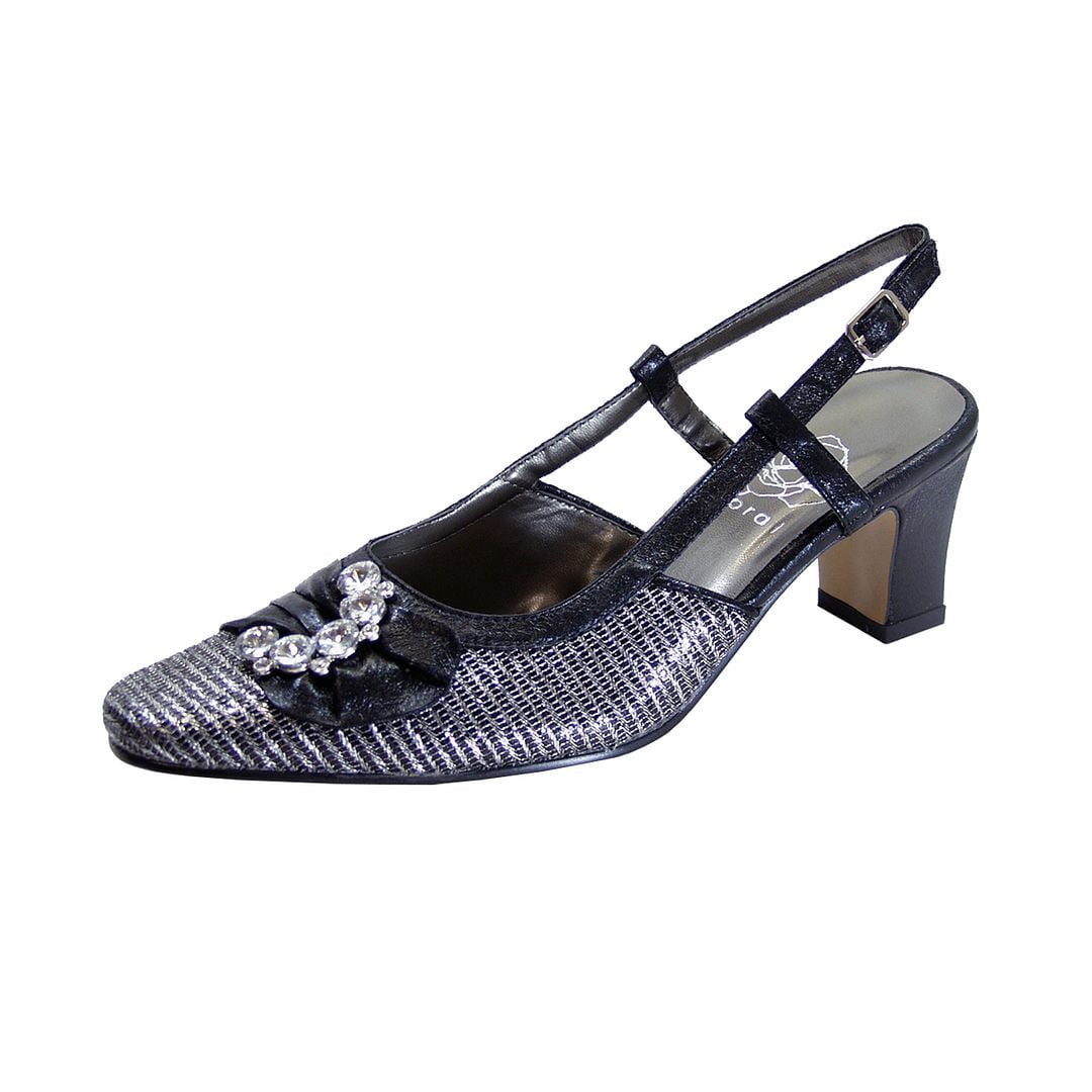 FLORAL Clea Women's Wide Width Dress Slingback Metallic