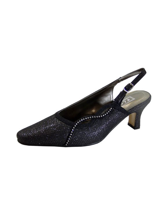 Delia Women's Wide Width Slingback Dress Pumps