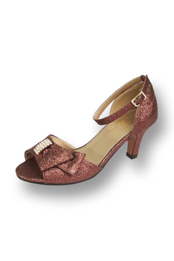 Elisa Women's Wide Width Dress Heeled Sandals