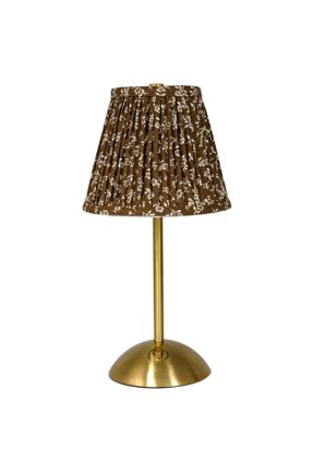 Sterling & Noble Home Brown Floral Rechargeable Table Lamp