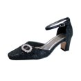 thumbnail image 1 of FLORAL Lala Women's Wide Width Open Shank Dress Pumps, 1 of 4