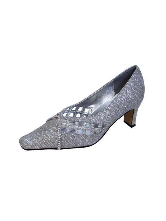 FLORAL Lettie Women's Wide Width V-Shaped Dress Pumps