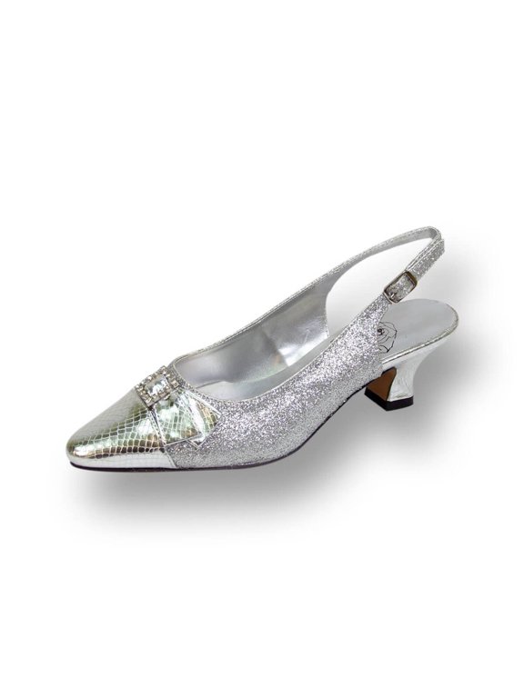 Nancy Women's Wide Width Slingback Dress Pumps