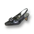 thumbnail image 1 of FLORAL Pearl Women's Wide Width Evening Dress Shoes for Wedding, Prom, & Dinner BLACK 12, 1 of 6