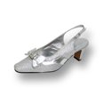 thumbnail image 1 of FLORAL Pearl Women's Wide Width Slingback Evening Dress Shoes, 1 of 11