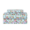 thumbnail image 1 of Summerween Crafted by Catherine Microfiber Sheet Set, 4-Piece, Floral Skulls, Full, 1 of 7