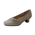 thumbnail image 1 of FLORAL Suzy Women's Wide Width Low Heel Evening Dress Pumps, 1 of 11