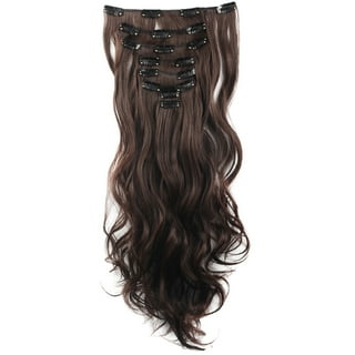 Wholesale Clip in ynthetic Hair extension,3 Pieces