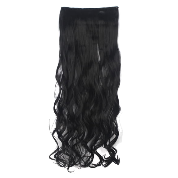 FLORATA 24-29 Inches Wavy 3/4 Full Head Clip in Hair Extensions One Piece Hair Up to 20 colors
