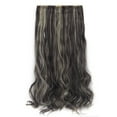 thumbnail image 1 of FLORATA 24-29 Inches Wavy 3/4 Full Head Clip in Hair Extensions One Piece Hair Up to 20 colors, 1 of 4