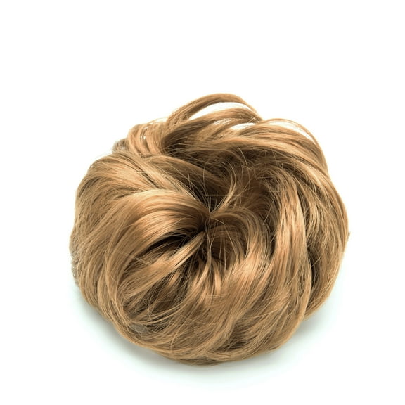 FLORATA Hair Bun Extensions Curly Messy Updo Donut Chignons Hairpiece