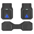 thumbnail image 1 of FLORICH Car Floor Mats, Heavy Duty Floor Mats for Cars, 3 Piece All-Weather Floor Mats with Anti-Slip Backing, Universal Trim-to-Fit, Waterproof Automotive Floor Mat for Cars Trucks SUV, 1 of 8
