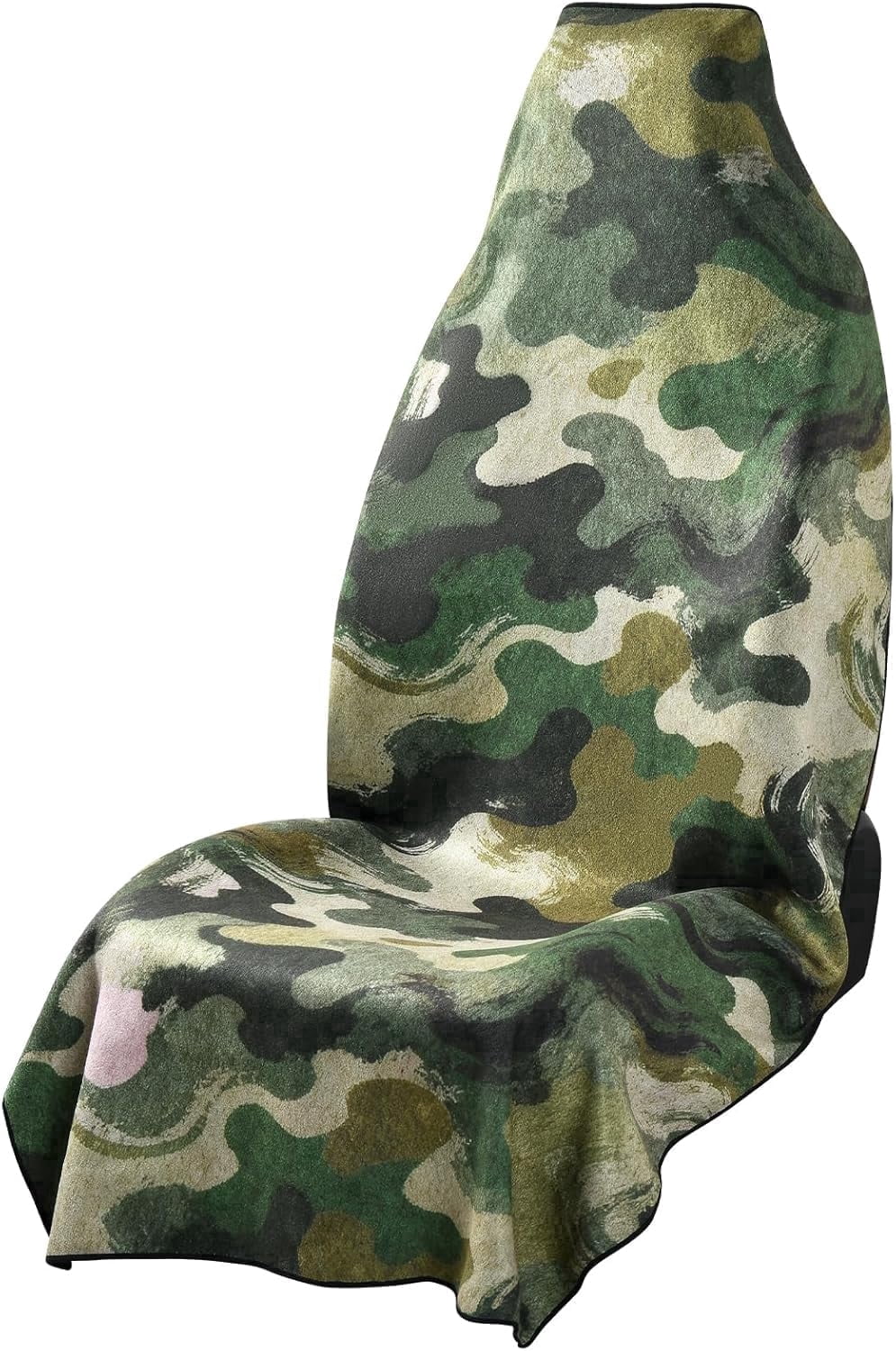 FLORICH Towel Car Seat Covers, Sweating Microfiber Seat Cover for Cars with Non-Slip Strap, Suitable for Post Gym Workout, Running, Swimming, Beach and Hiking, FC08