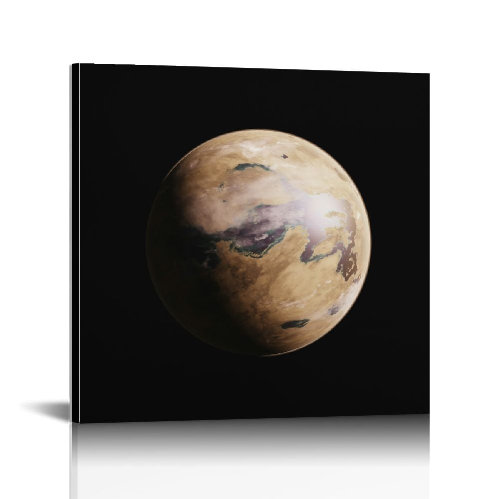 FLORID Jupiter Wall Art Decor Canvas Print Picture Artwork for Bedroom