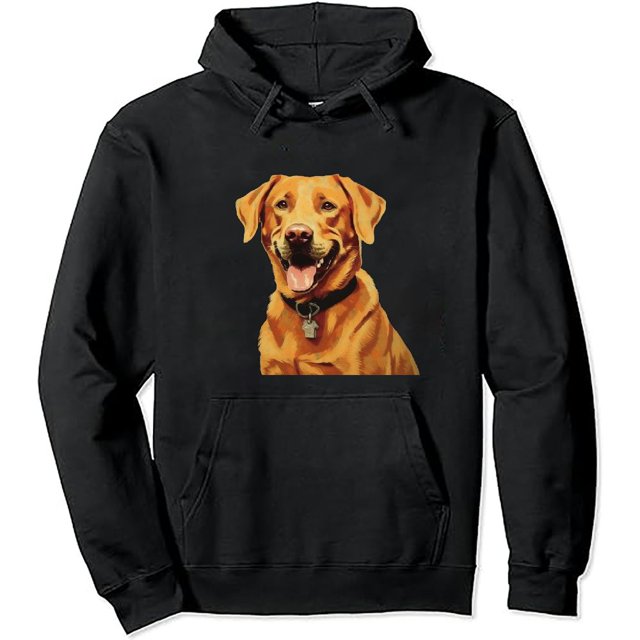FLORID Lab Dad Fox Red Labrador Retriever Dog Lovers Gift Pullover