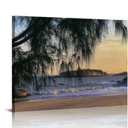FLORID Modern Prints Artwork Pictures Photo Paintings Print on Canvas Wall Art for Home Walls Decor Stretched and Framed Ready to Hang-6 pine tree 20x16 in / 16x12 in 装饰画 Wall Art Printed 20x16in