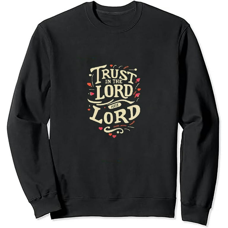 FLORID Proverbs 3:5-6 Bible Verse Religious Christian Men and Women Long  Sleeve T-Shirt 
