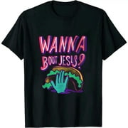 FLORID Unisex T-Shirt Black Wanna Taco Bout Jesus Cinco de Mayo Black