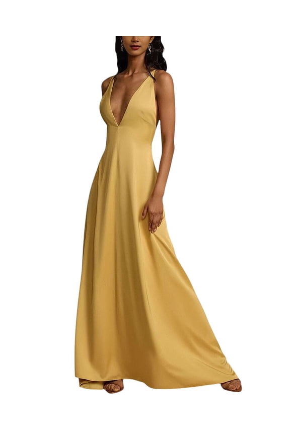 womens CHARLOTTE GREEN Maxi Dress, 4