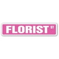 thumbnail image 1 of FLORIST Street Sign flowers plants flower shop roses | Indoor/Outdoor |  36" Wide, 1 of 5