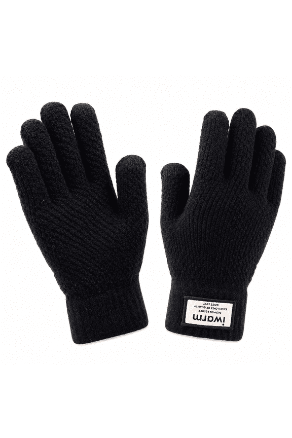 1 Pair Touch Screen Gloves Gloves for Men Winter Anti-Skid Gloves Outdoor Men Warm Gloves