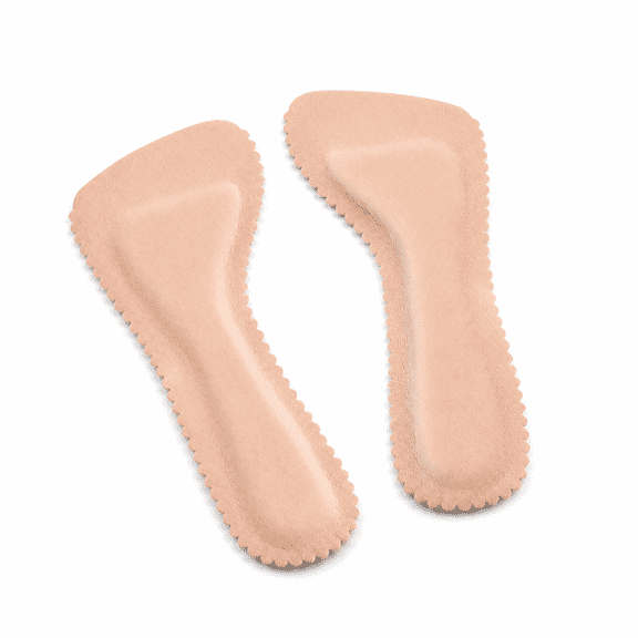 FLORNIX 2 Pairs High Heel Inserts For Women Self Adhesive Cushioning Insoles Anti-Slip Invisible High Heel Insoles For 37-38 Size Sandals Flats Pump Dress Shoes Boots