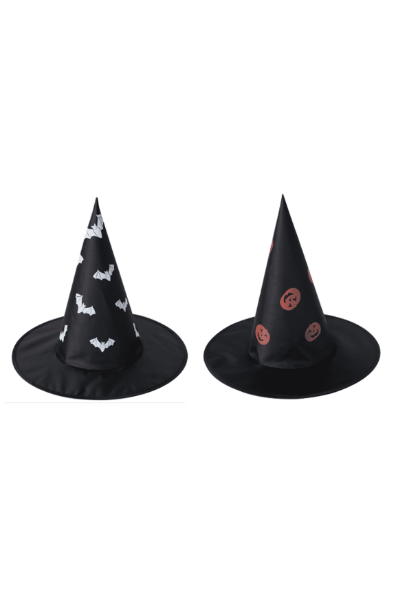 2 Pcs Witch Hat Personalized Wizard Hat with A Pointy Tip Witch Hat Opp Bag Independent Packaging Strong Decorative Wizard Hat,
