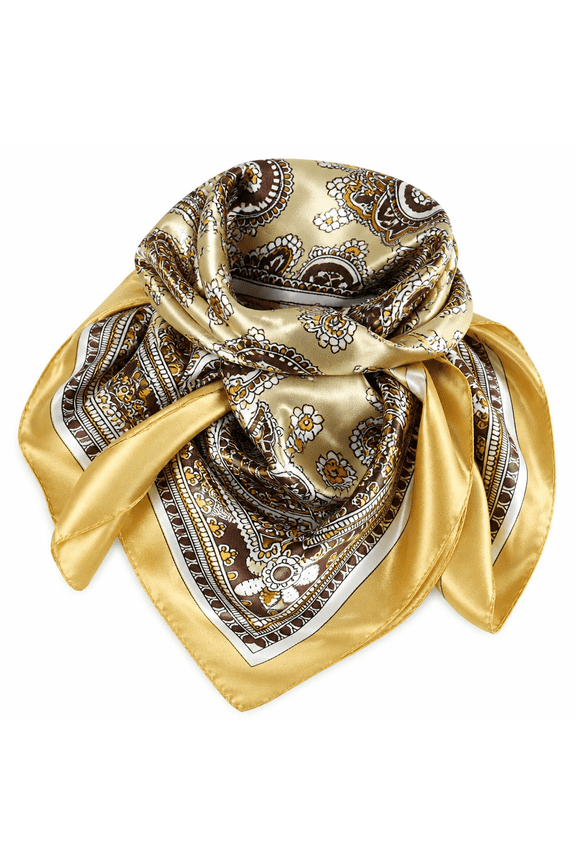 2026 New 35 Inch Wild Rag Cowboy Scarves for Men,Large Rancher Neckerchief Silk Feel,Oversize Western Bandana for Cowboy Outfits,Western Events,Ranch Work,Outdoor Activities,Country Style.