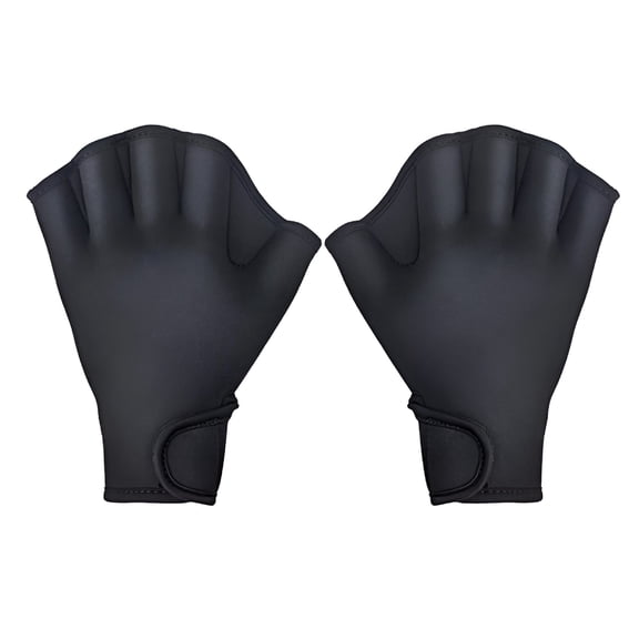 FLORNIX 2026 New Aqua Gloves, Webbed Paddle Neoprene Gloves for Swim Fitness, Water Aerobics and Swimming Resistant Training Gloves for Men, Women, Children